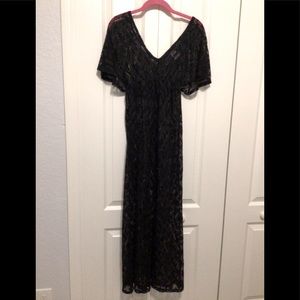 Xhilaration Mesh Beach Coverup